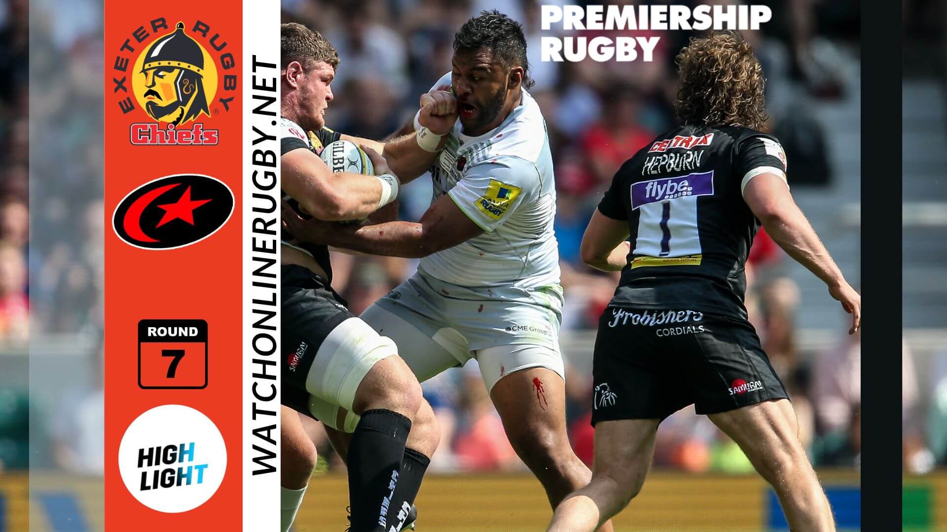 Exeter Chiefs Vs Saracens Premiership Rugby 2022 RD 7