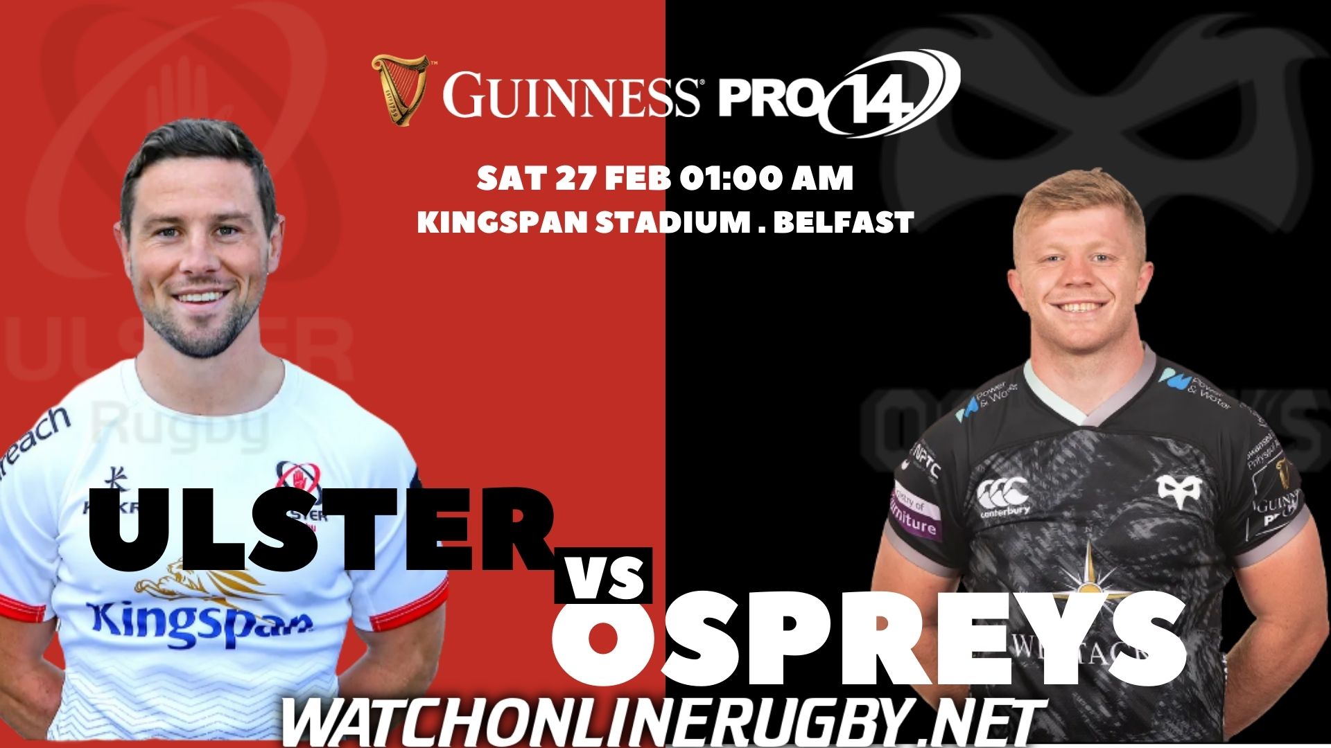 Live Rugby Ospreys Vs Ulster