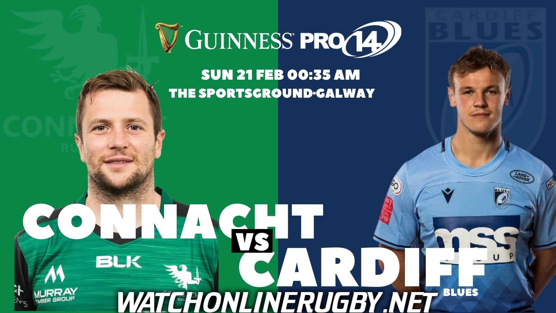 Watch Cardiff Blues Vs Connacht Streaming
