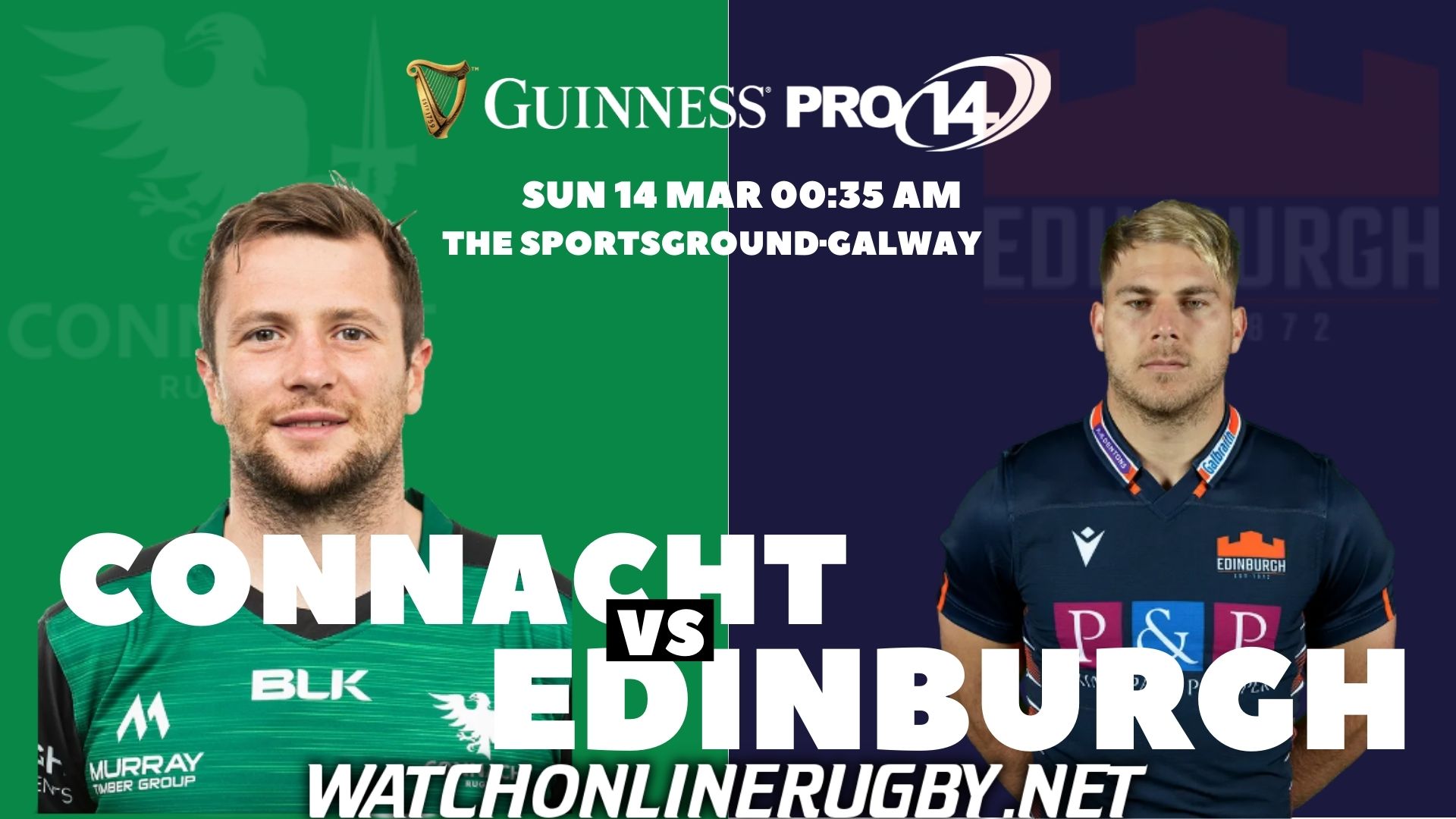 Connacht Vs Edinburgh Rugby Live