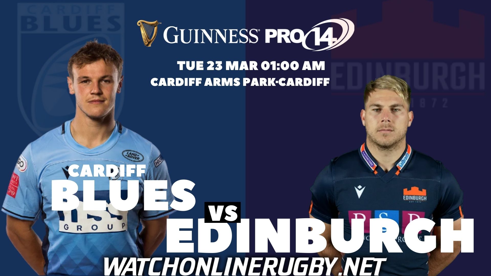 Live Rugby Edinburgh Vs Cardiff Blues