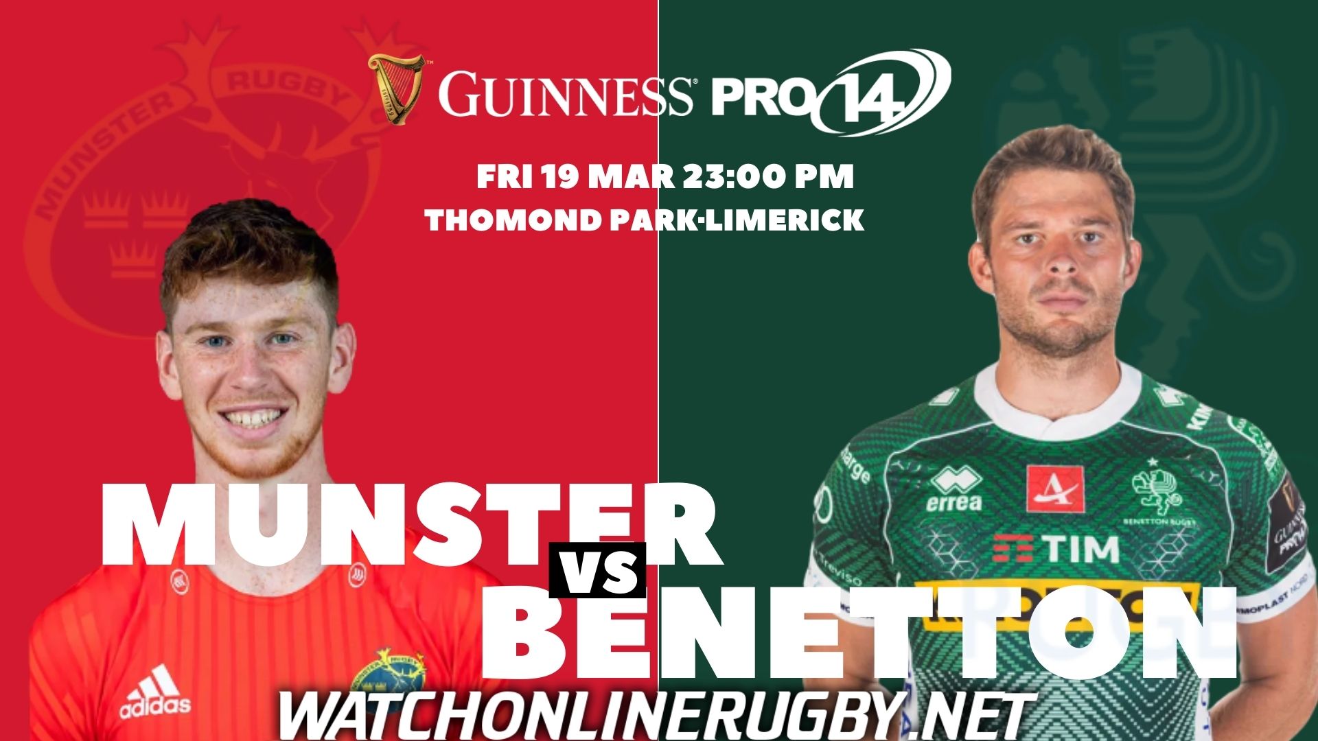 Munster VS Benetton Live Stream