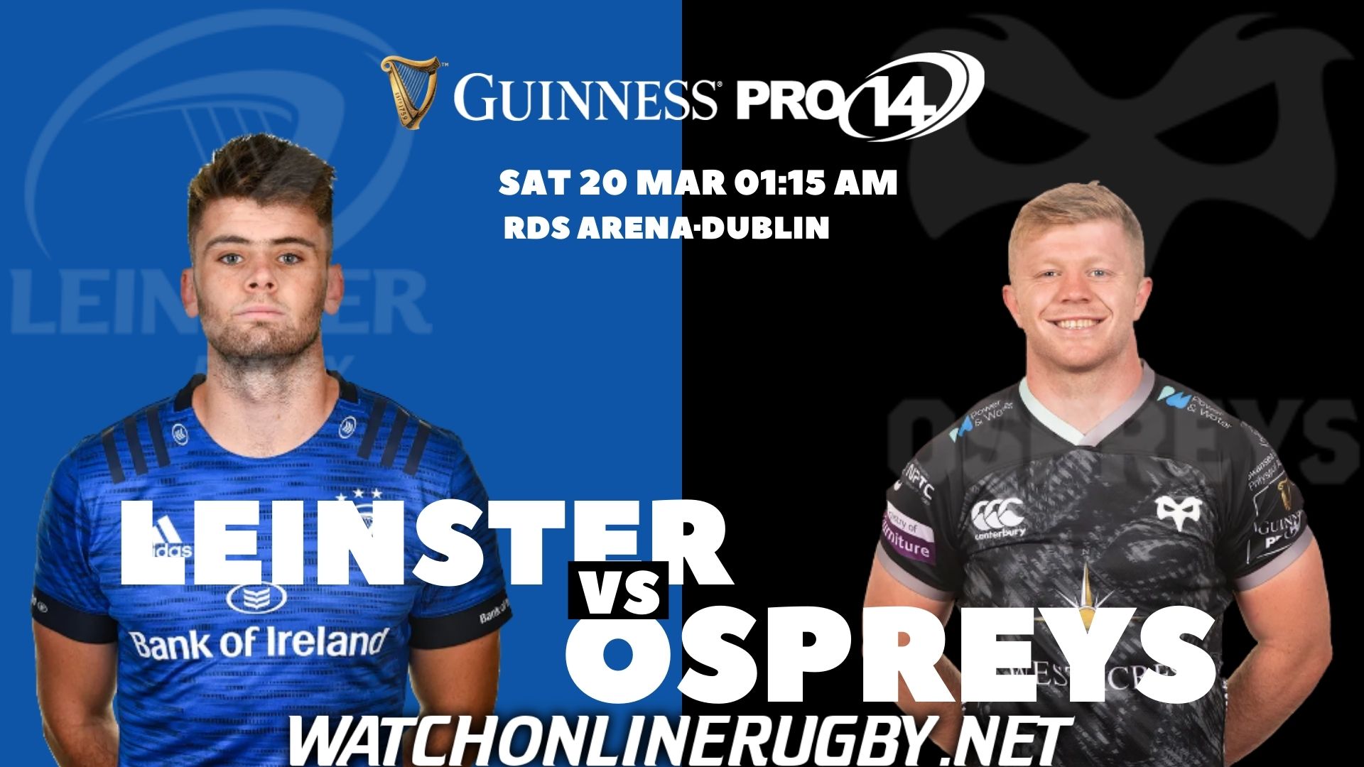 Watch Leinster Vs Ospreys Streaming