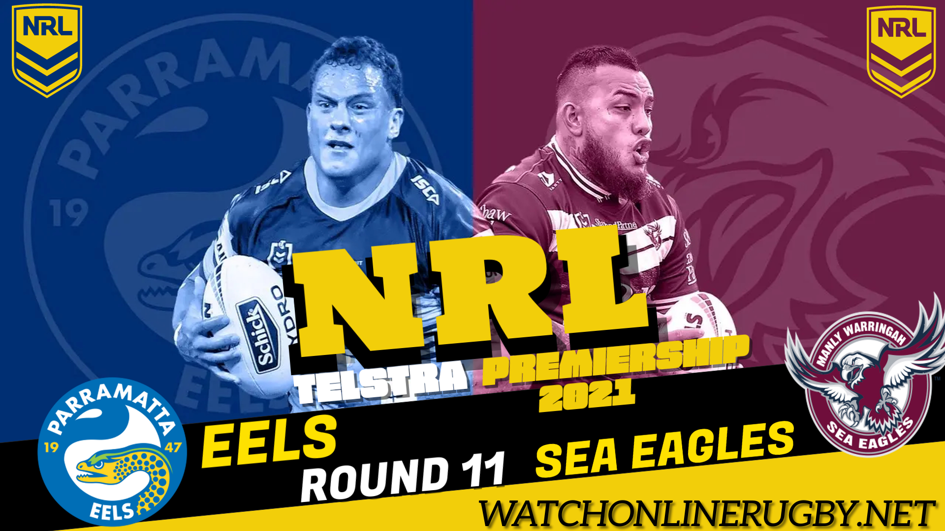 Sea Eagles VS Eels Live Stream