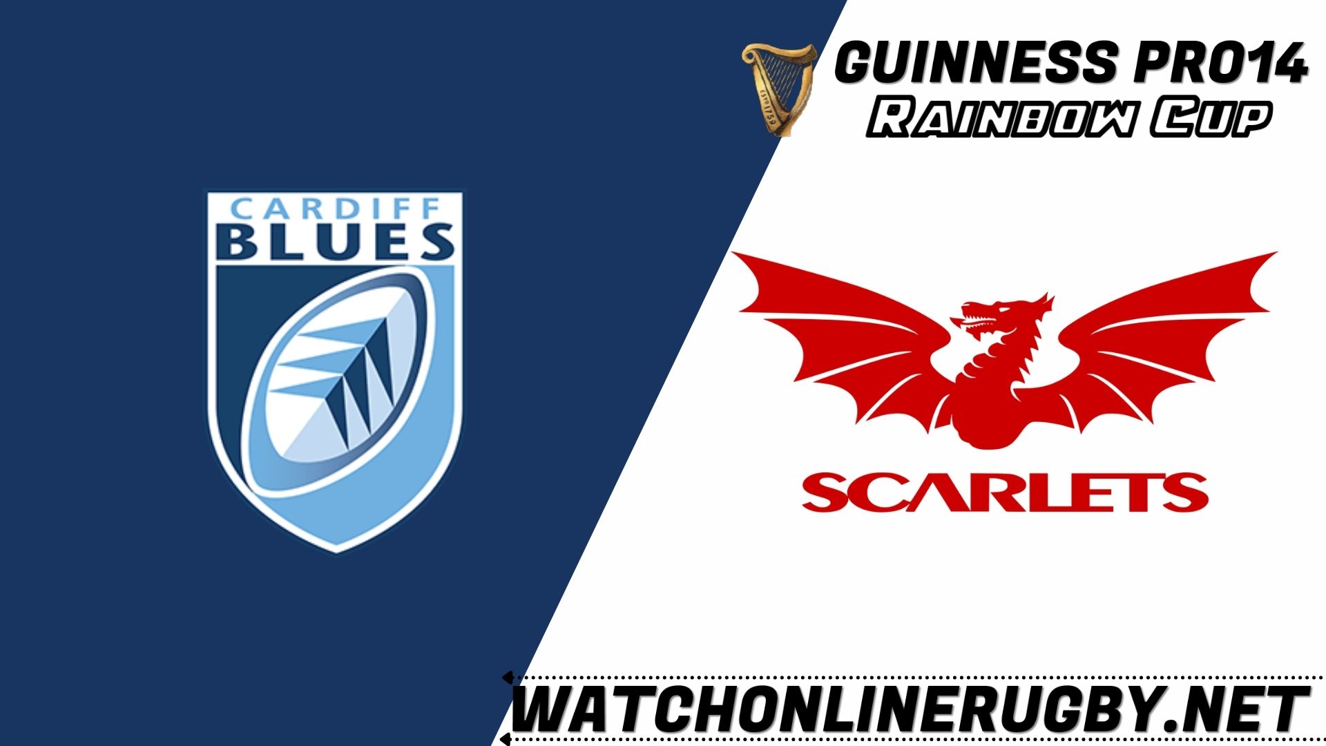 Scarlets Vs Cardiff Blues Rugby Live