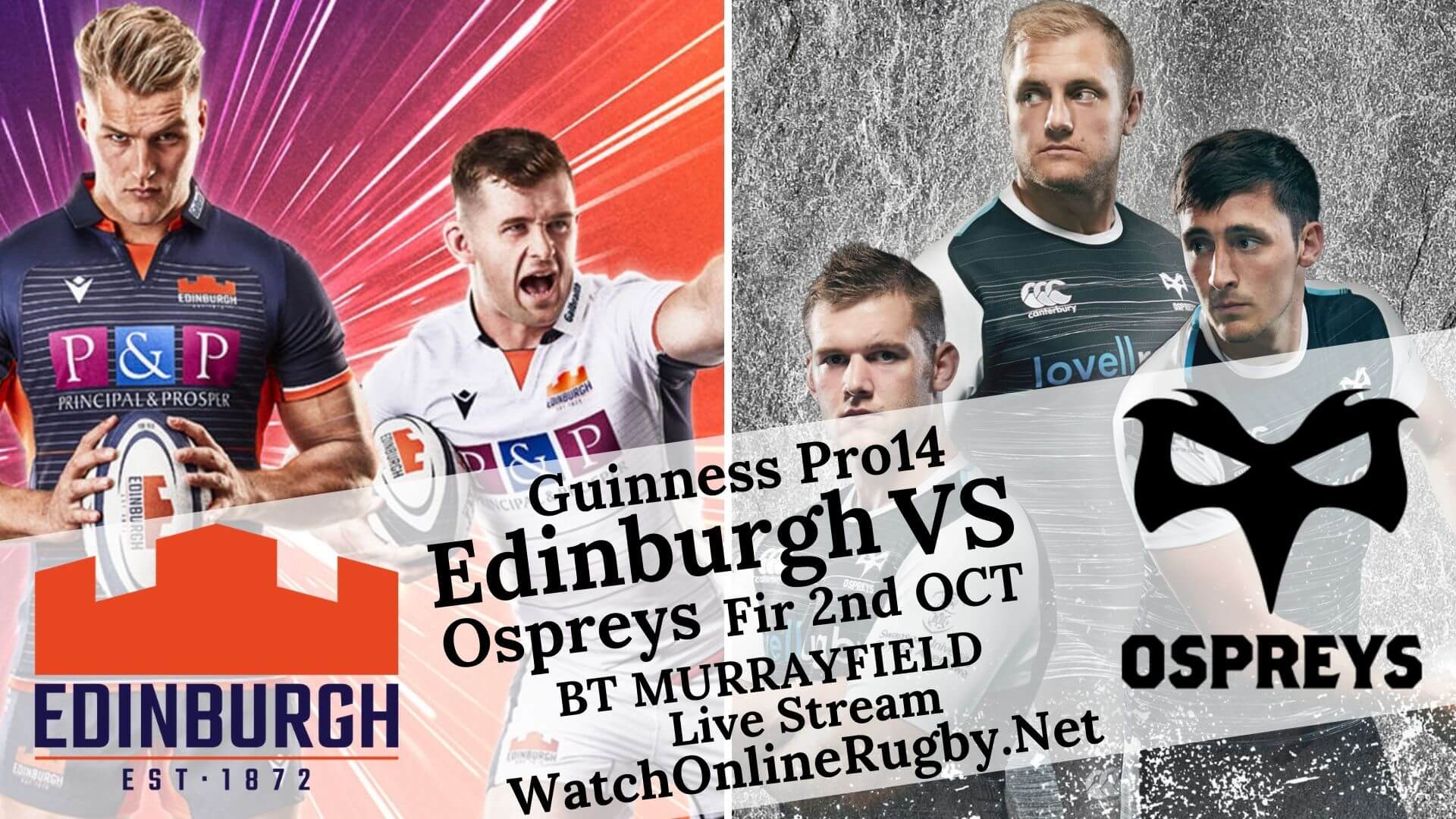 Live Edinburgh vs Ospreys Streaming