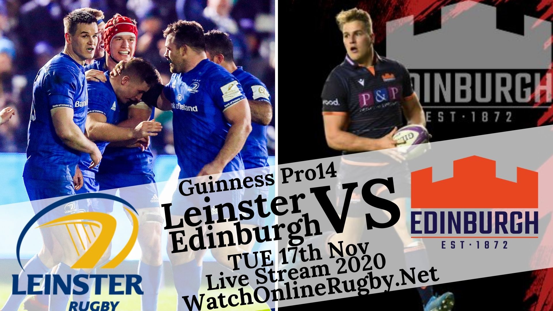 Watch Leinster vs Edinburgh Live