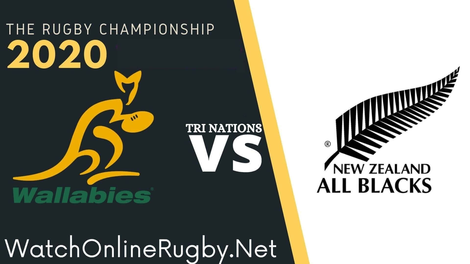Rugby New Zealand vs Australia Test Live