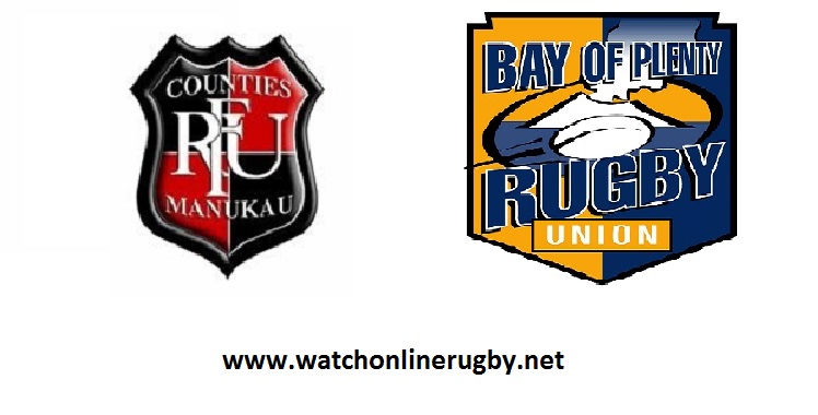 Counties Manukau VS Bay of Plenty live HD
