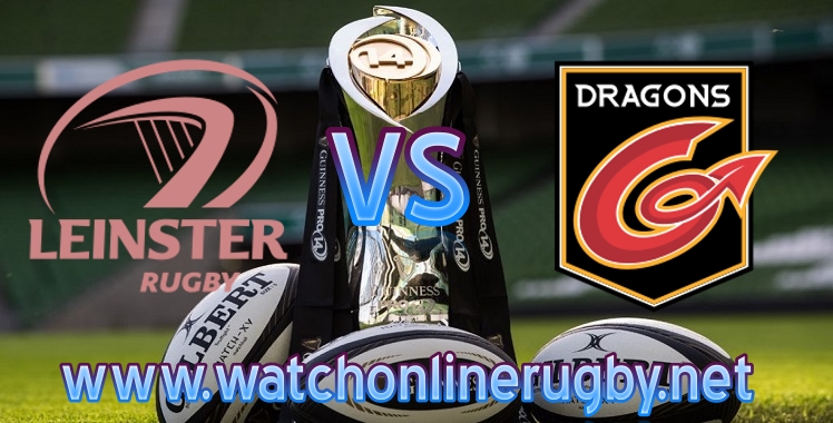 Live streaming Leinster VS Dragons