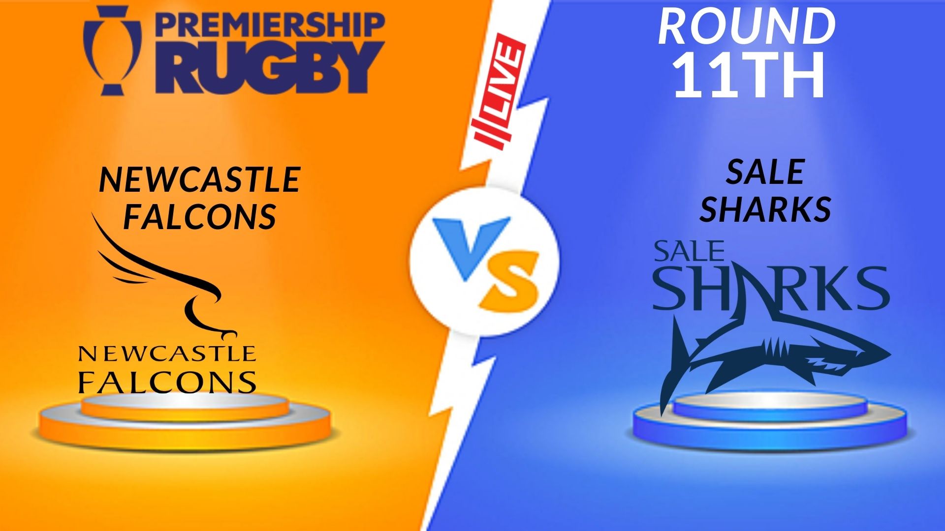 Newcastle Falcons VS Sale Sharks Live Stream