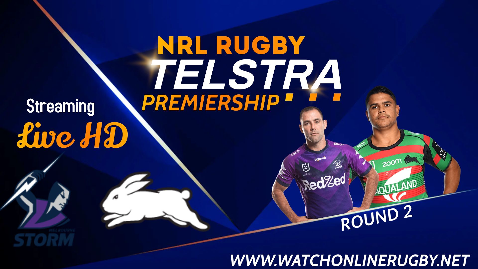 Rabbitohs Vs Melbourne Storm Live Stream