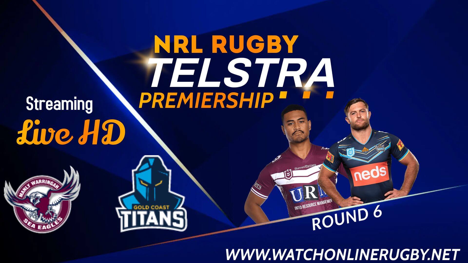 Live Gold Coast Titans Vs Sea Eagles Online