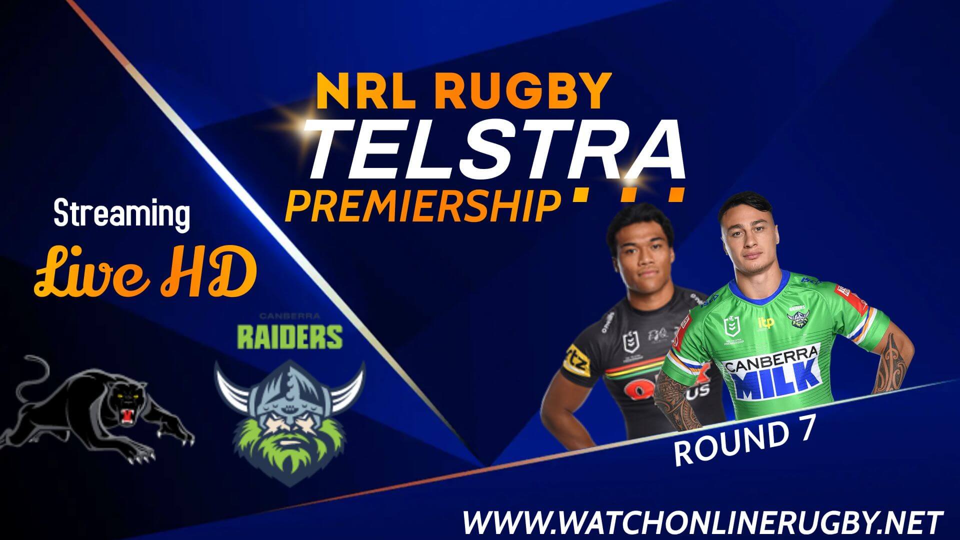 Panthers VS Raiders 2018 Live Match Streaming