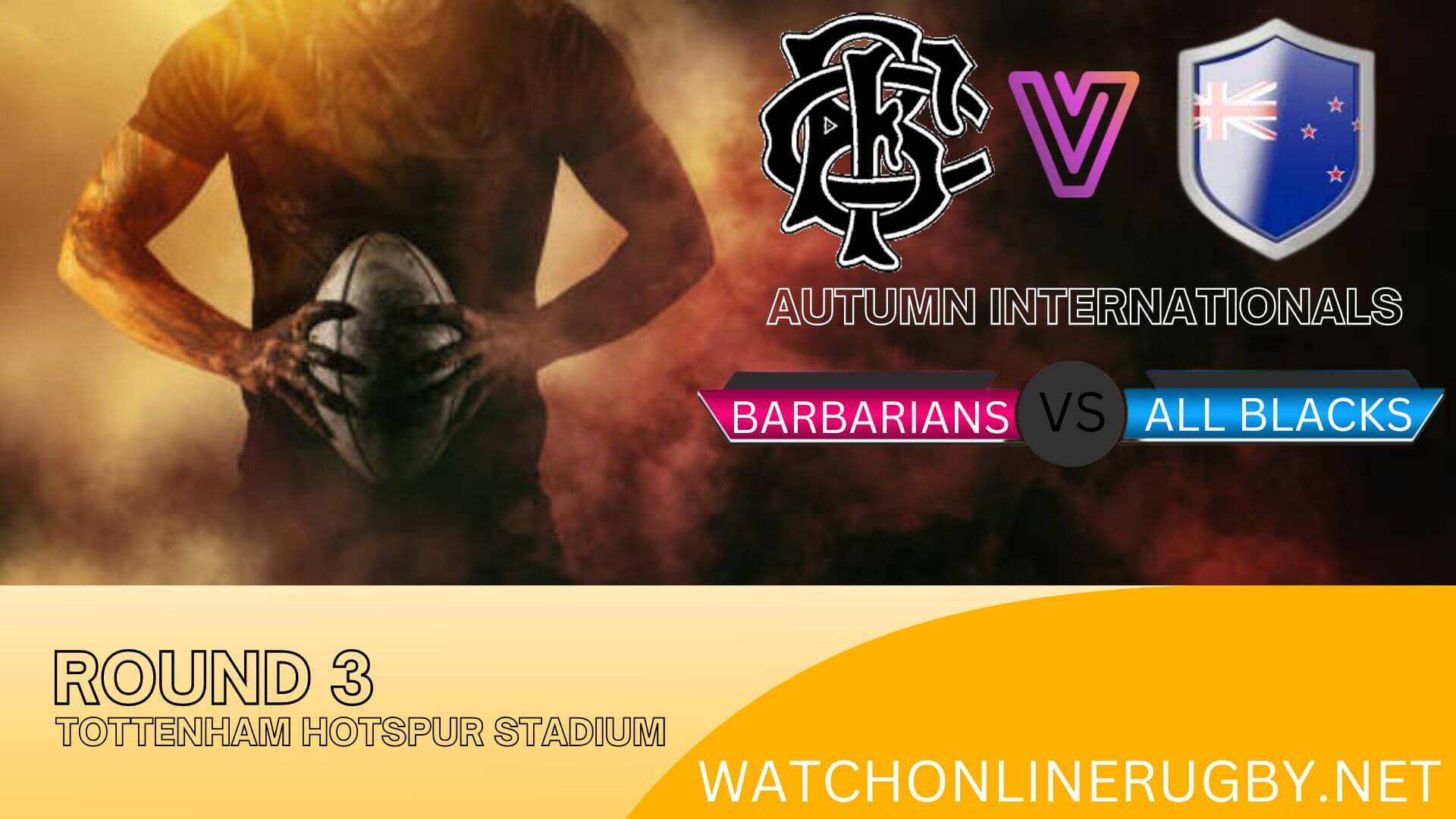 All Blacks Vs Barbarians Rugby Live