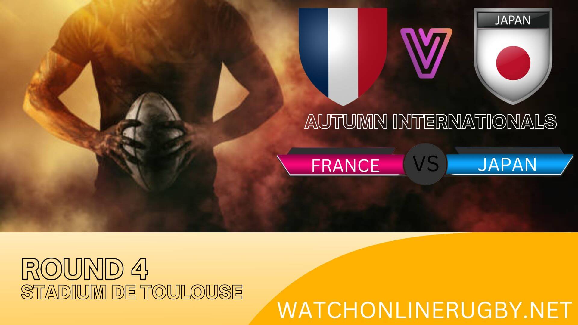 France Vs Japan Rugby HD Live