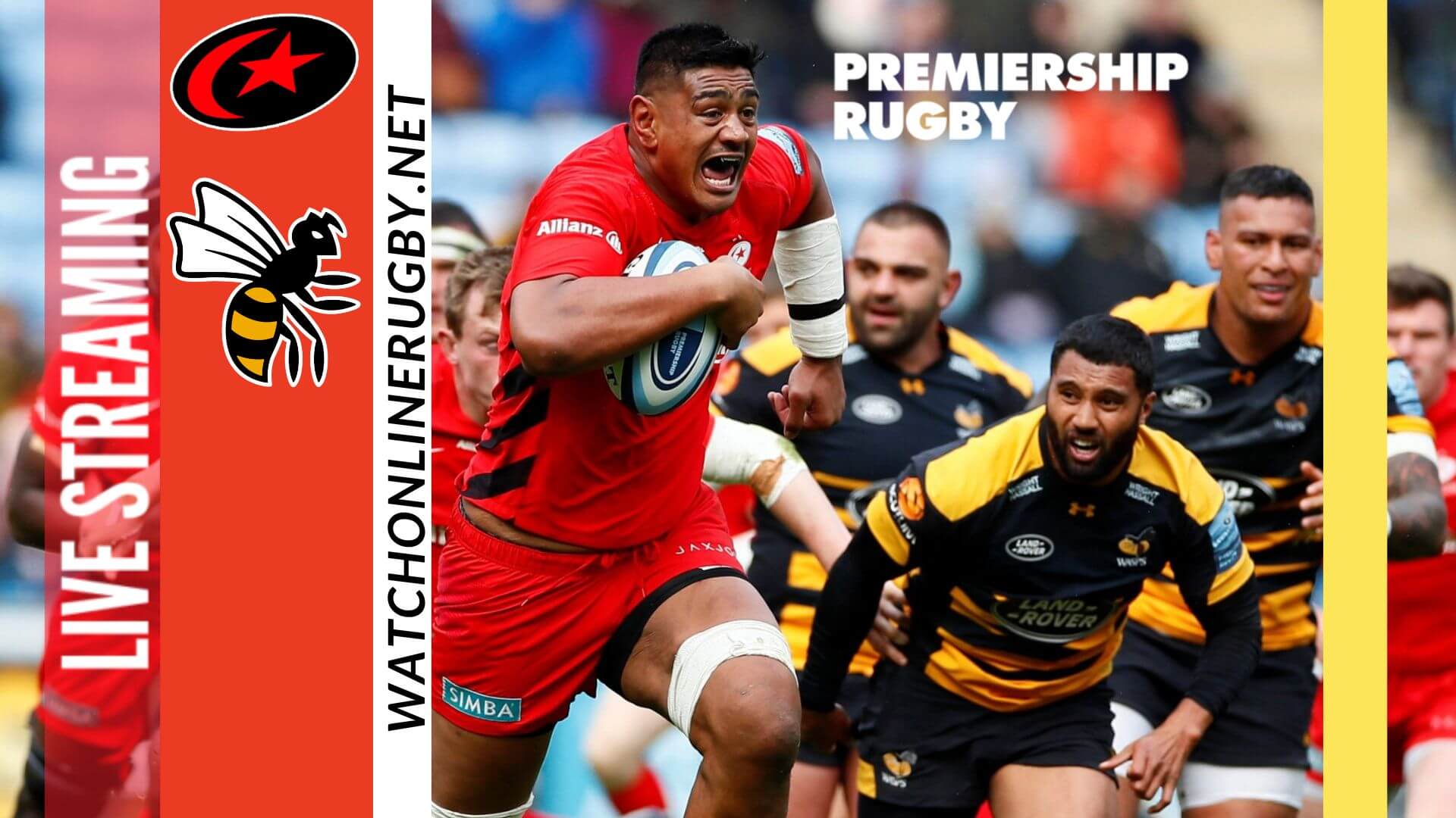 Live Saracens Vs Wasps Streaming