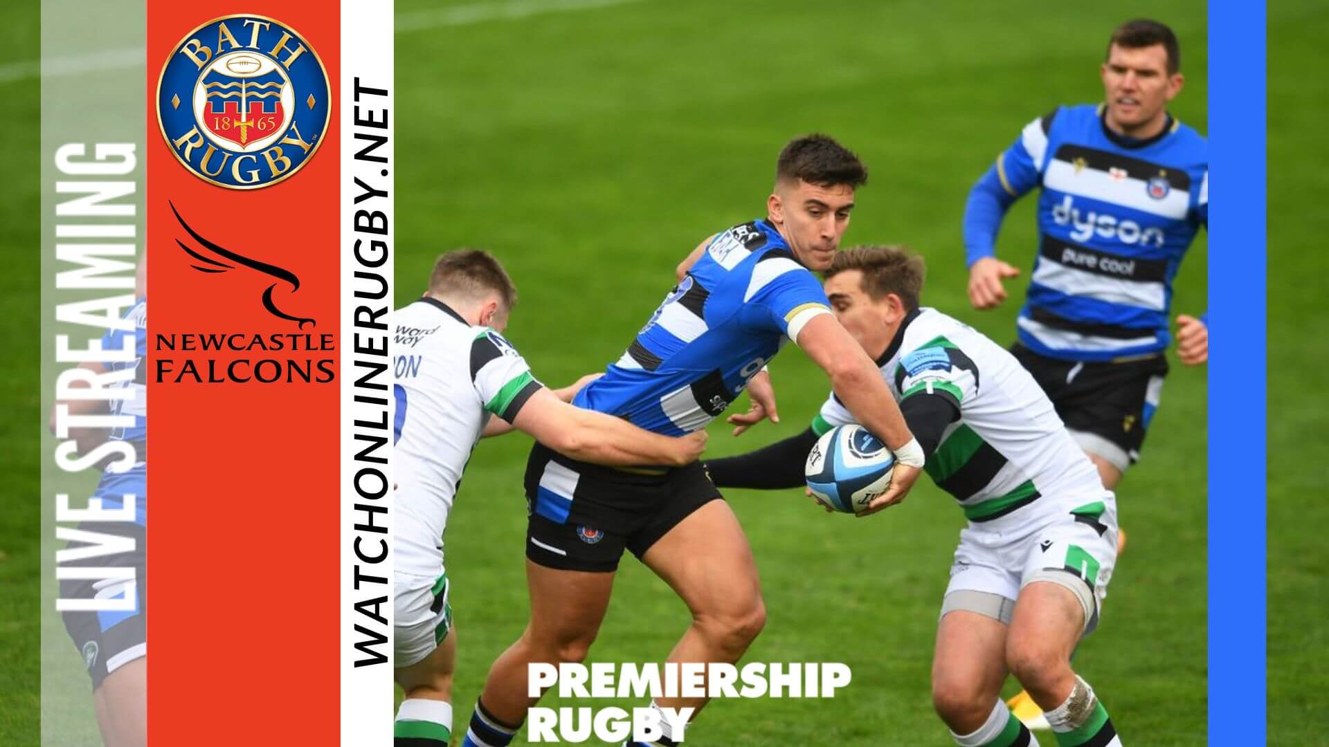 Newcastle Falcons VS Bath Rugby Live