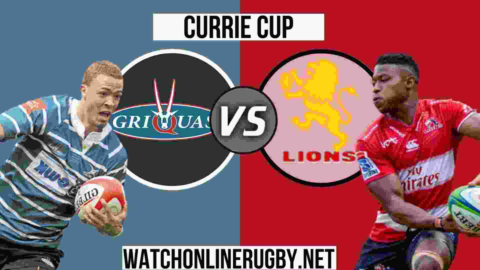 Lions VS Griquas Live Stream