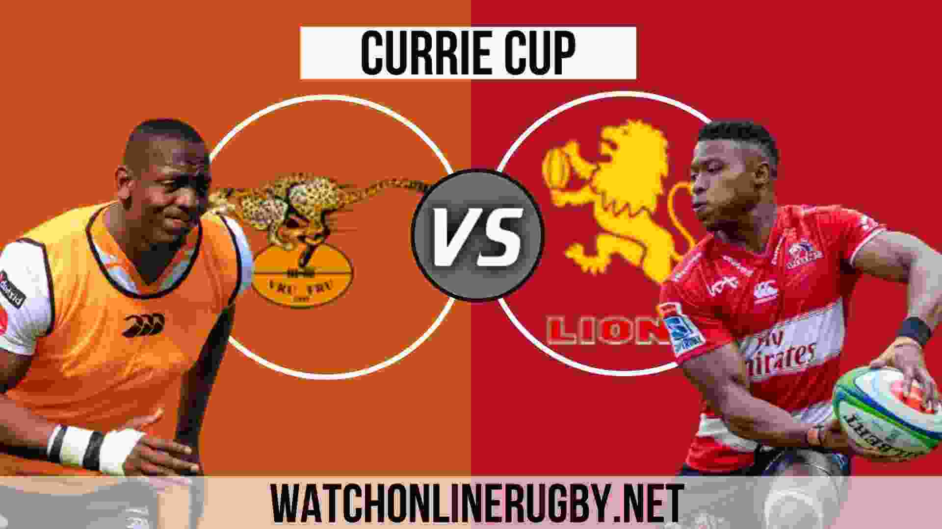 Cheetahs Vs Lions Live Coverage