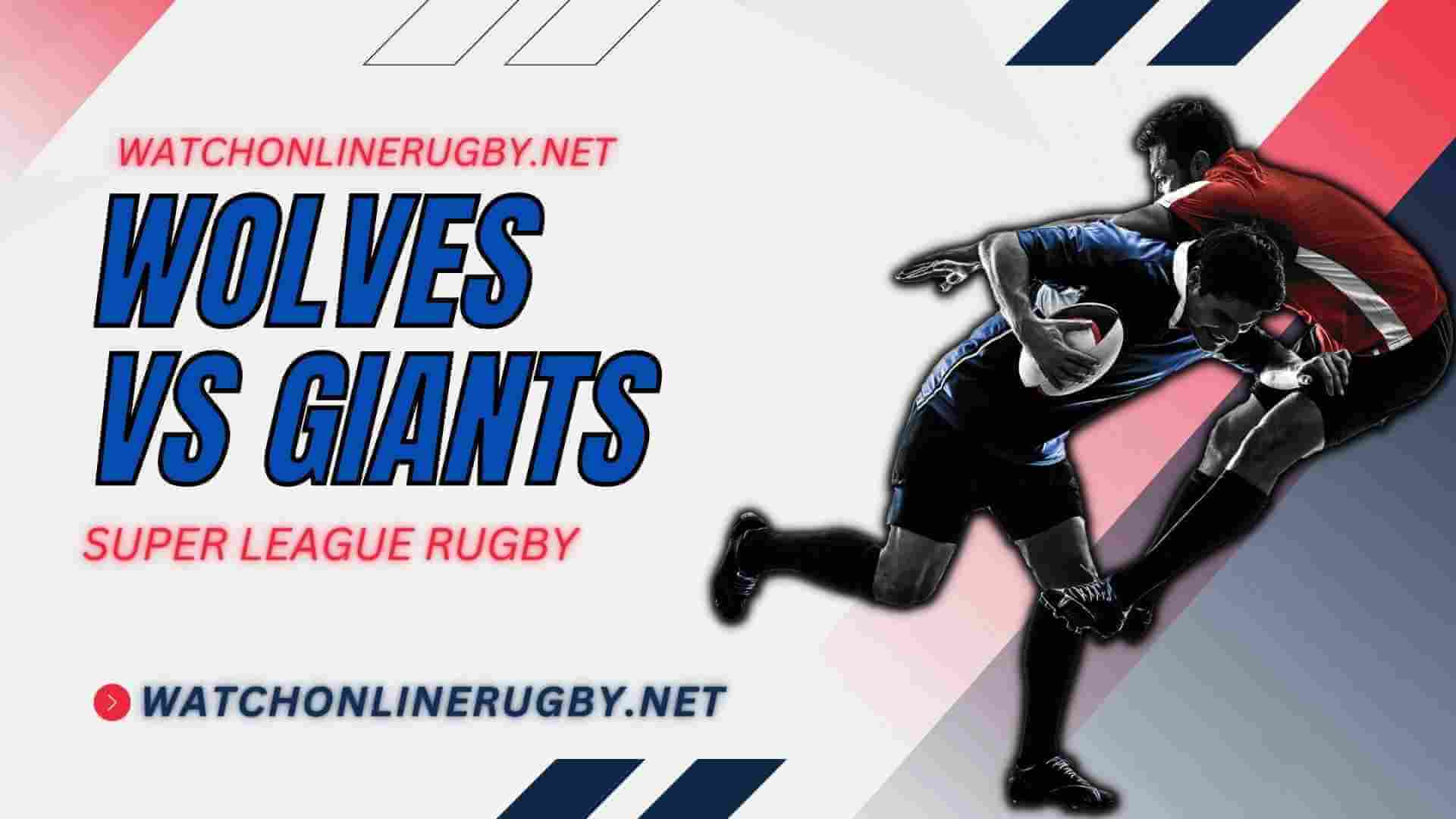 Live Wolves VS Giants