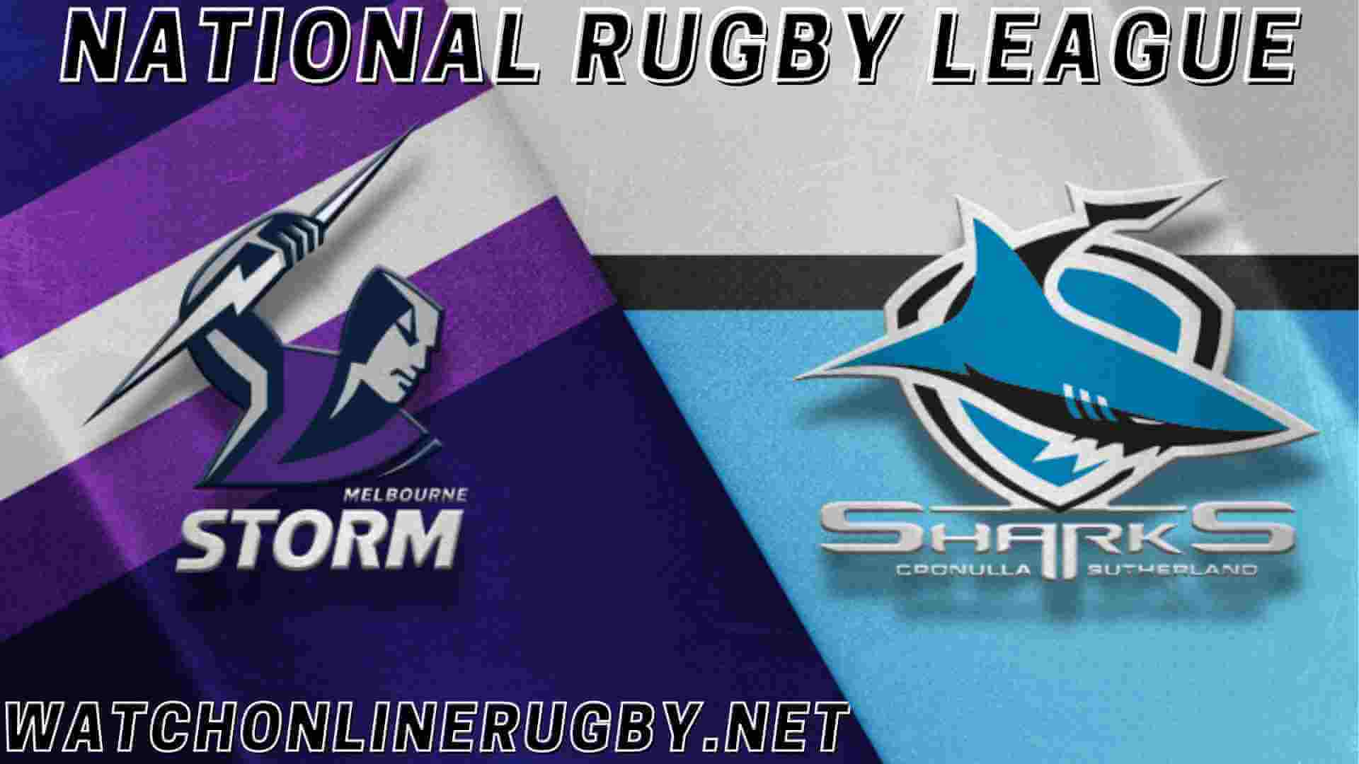 Storm VS Sharks Live Stream