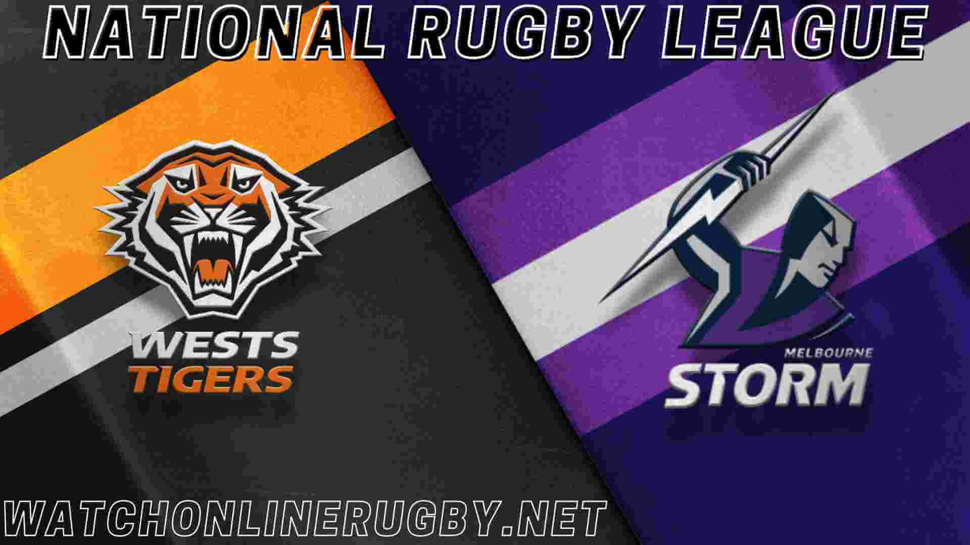 Watch Storm VS Wests Tigers 2018 Live