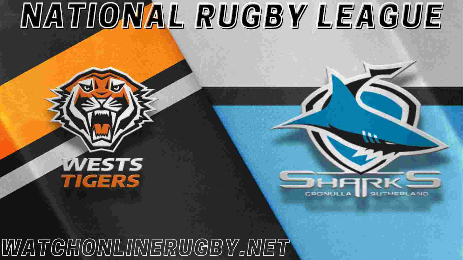 Live Sharks Vs Wests Tigers NRL Online