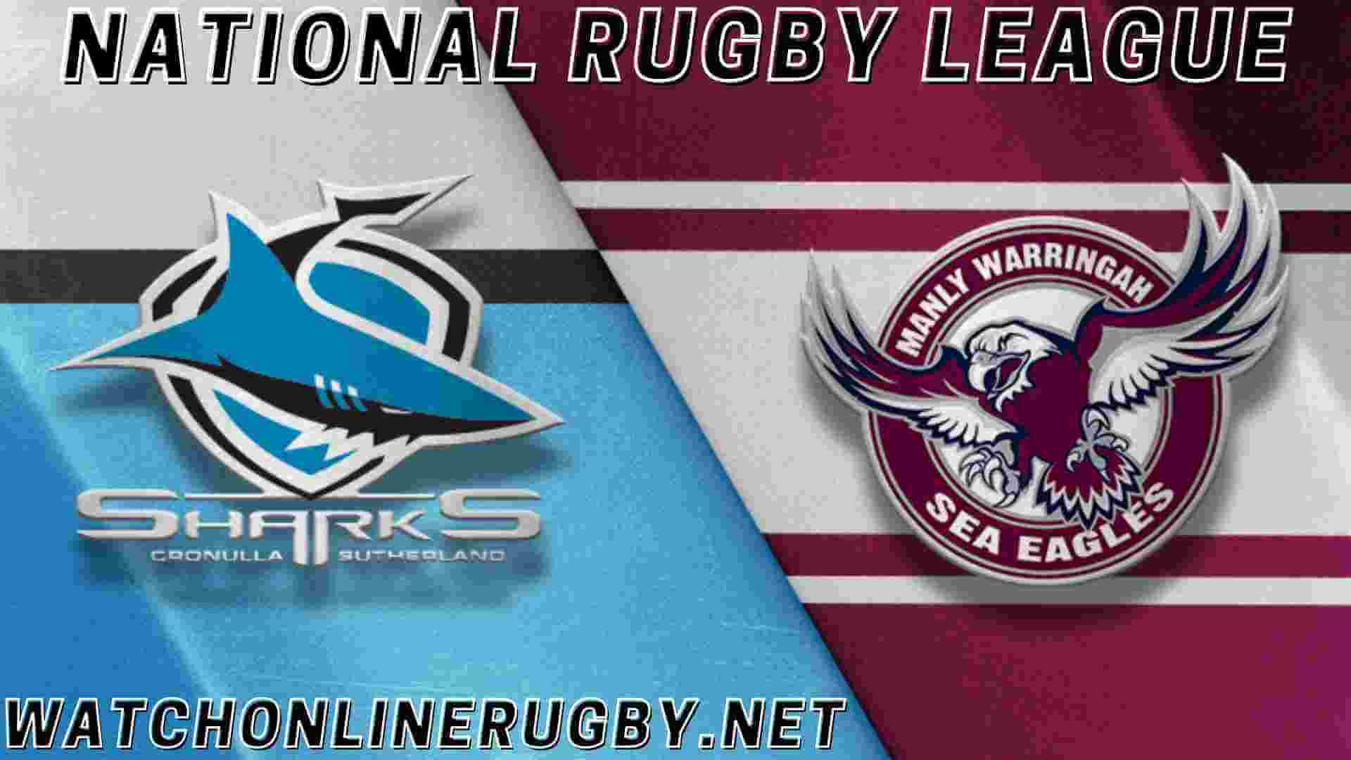 Sharks VS Sea Eagles Live Streaming 2018