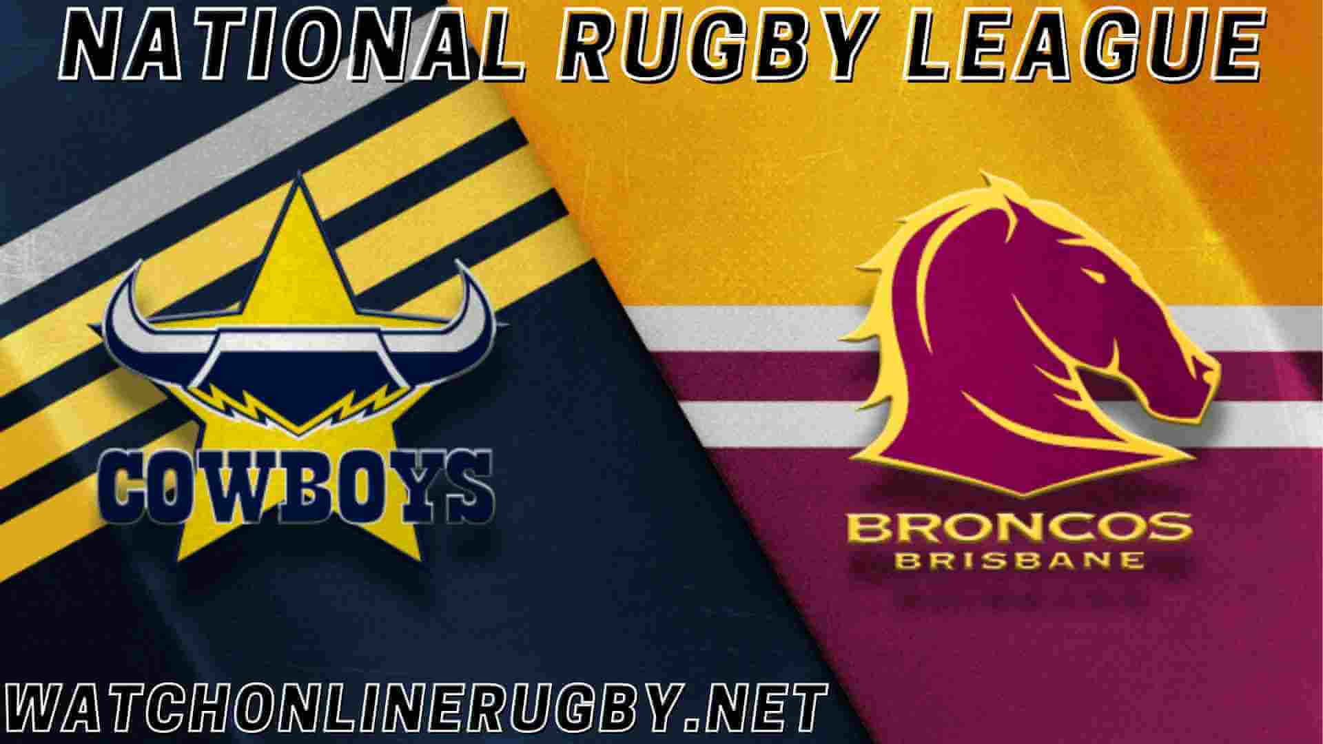 Live Broncos Vs Cowboys NRL Online