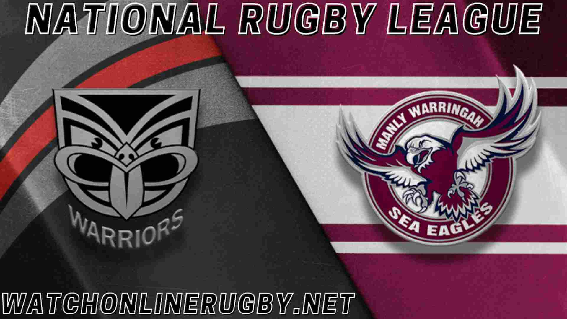 NZ Warriors Vs Sea Eagles Live Stream