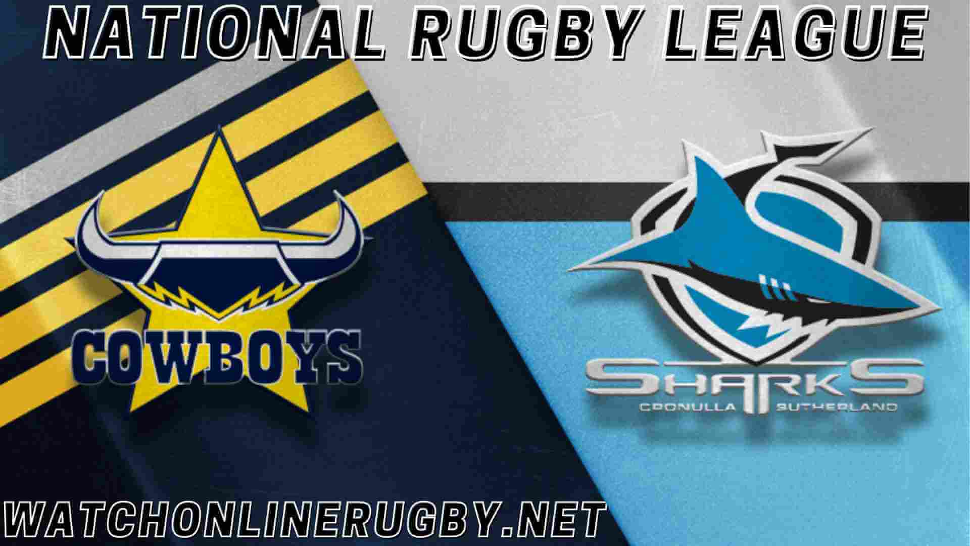 Sharks VS Cowboys Live Stream