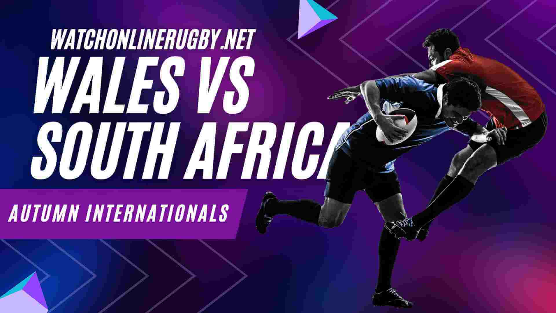 Wales VS South Africa Live Streaming