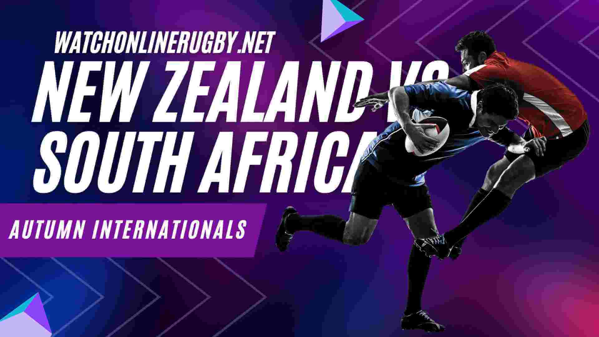 New Zealand Vs South Africa Rugby Live Online