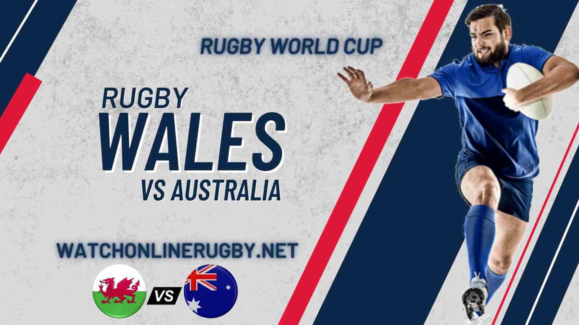 RWC 2019 Australia VS Wales Live Stream