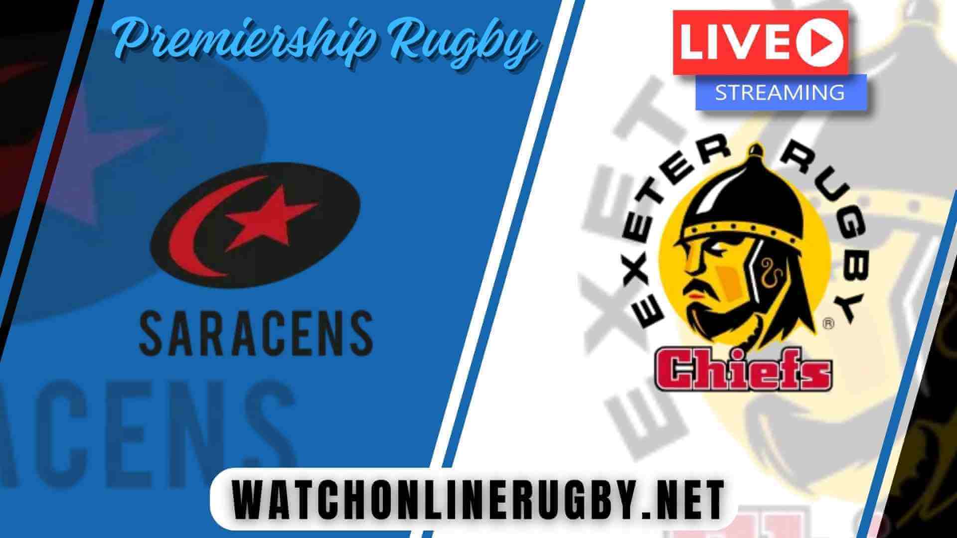 Saracens Vs Exeter Chiefs Rugby Live
