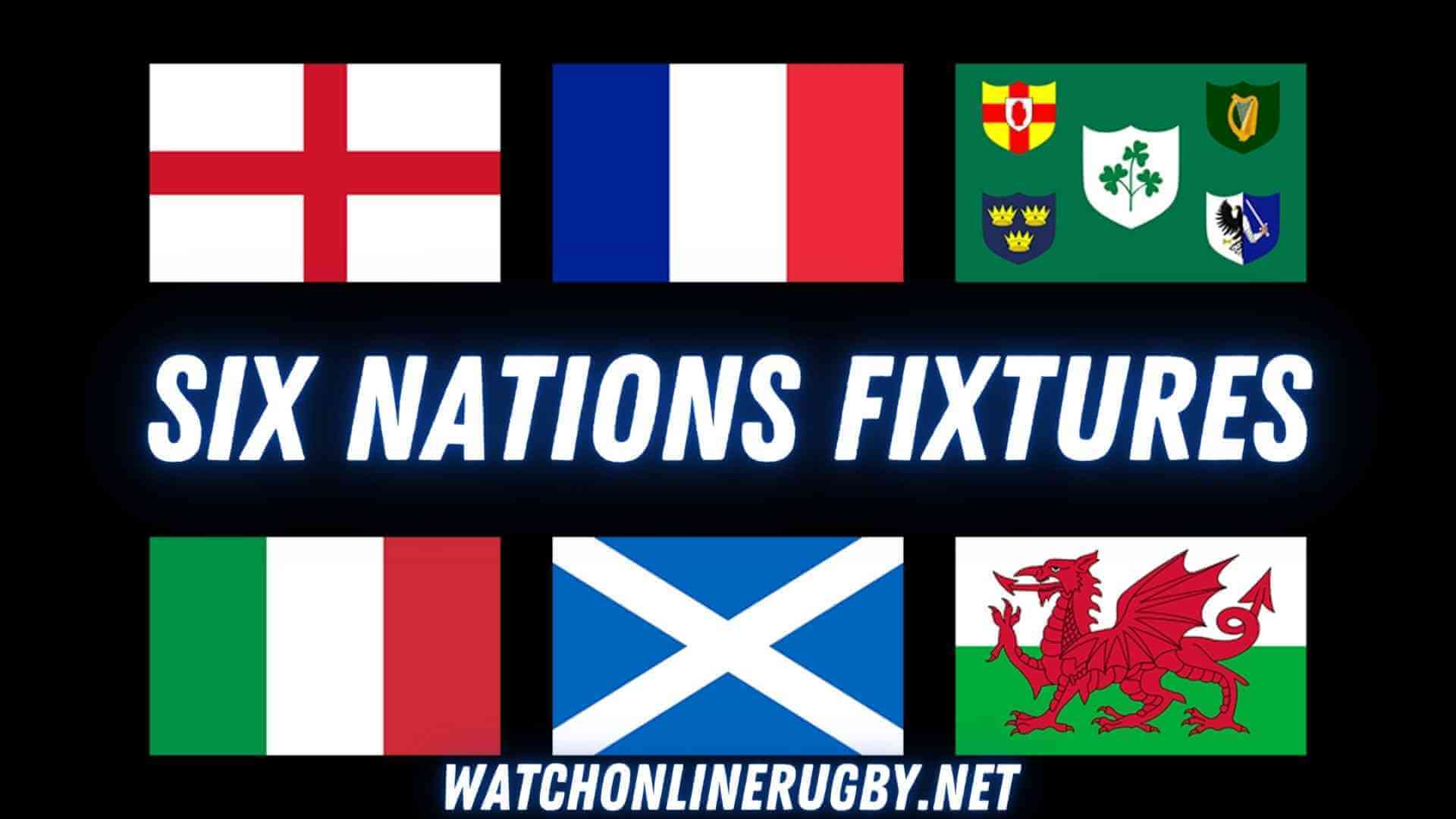 2021 Six Nations Rugby Schedule Live Stream