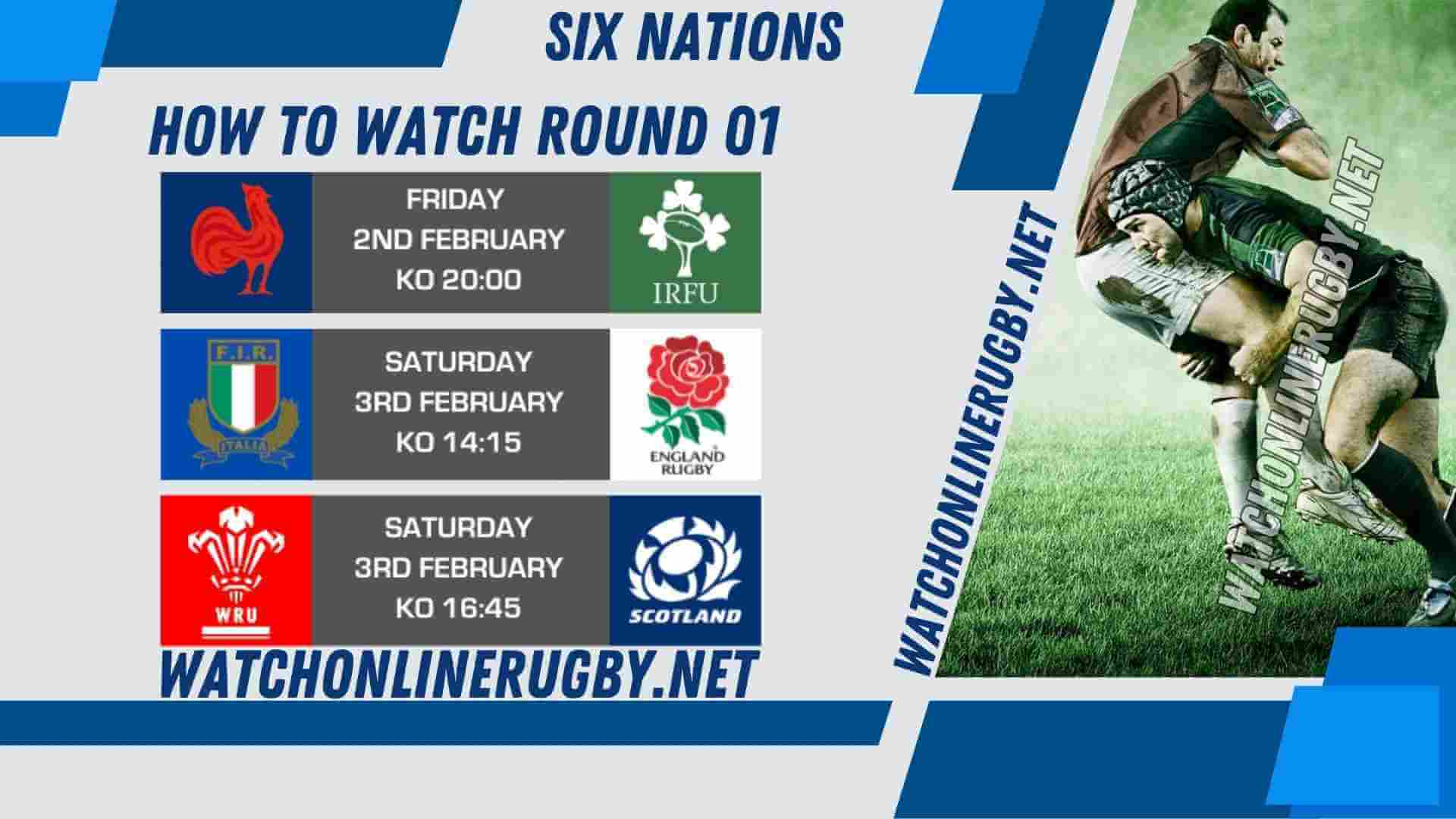 How To Watch Six Nations Rugby Round 1 Live Stream 2021