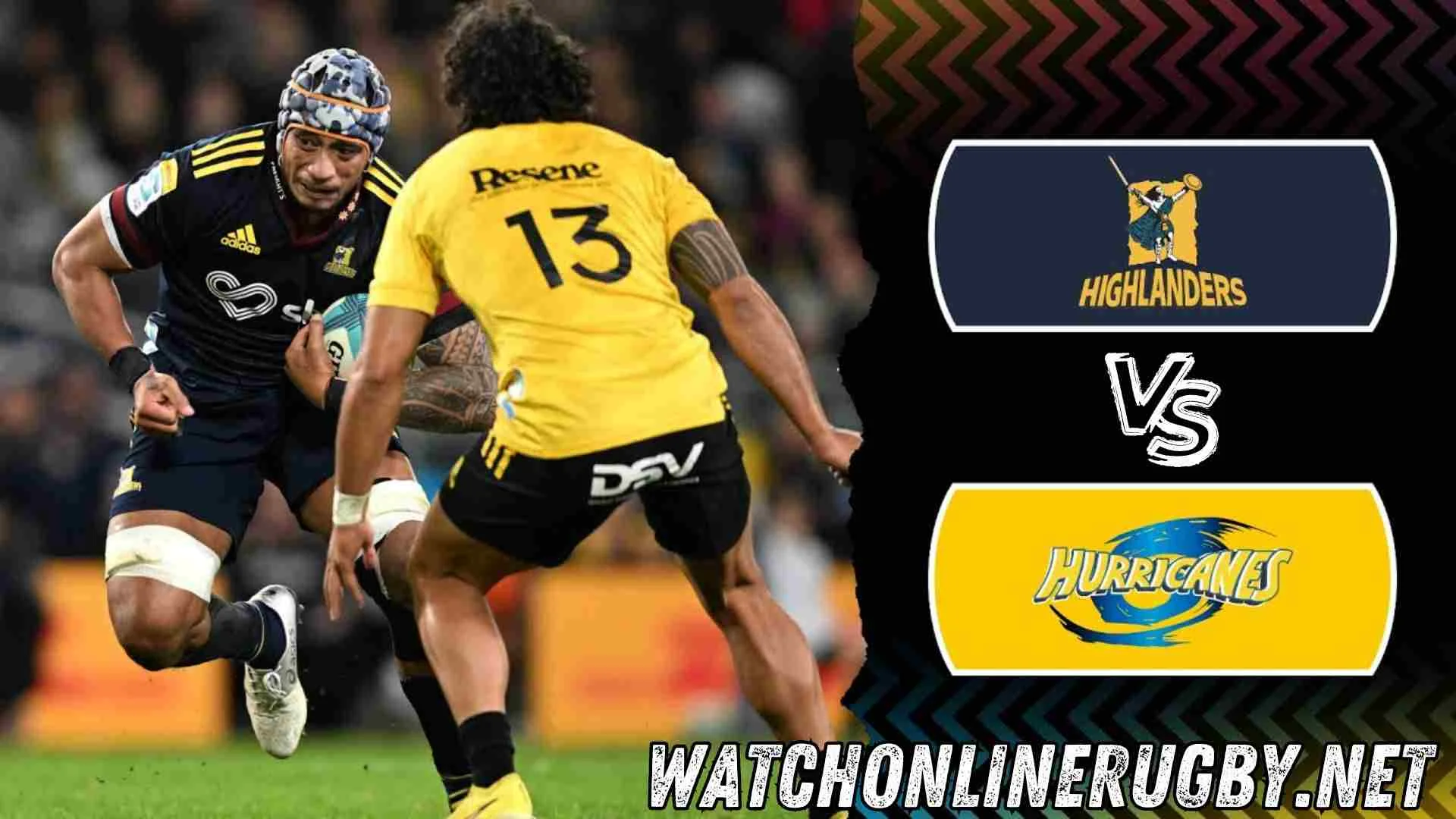 Hurricanes VS Highlanders Rugby Live