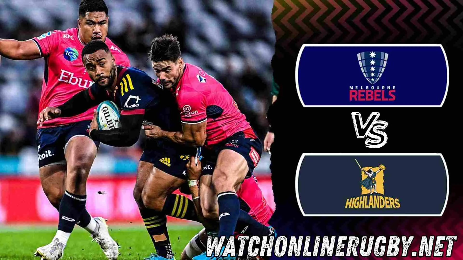 Live Rugby Highlanders VS Rebels