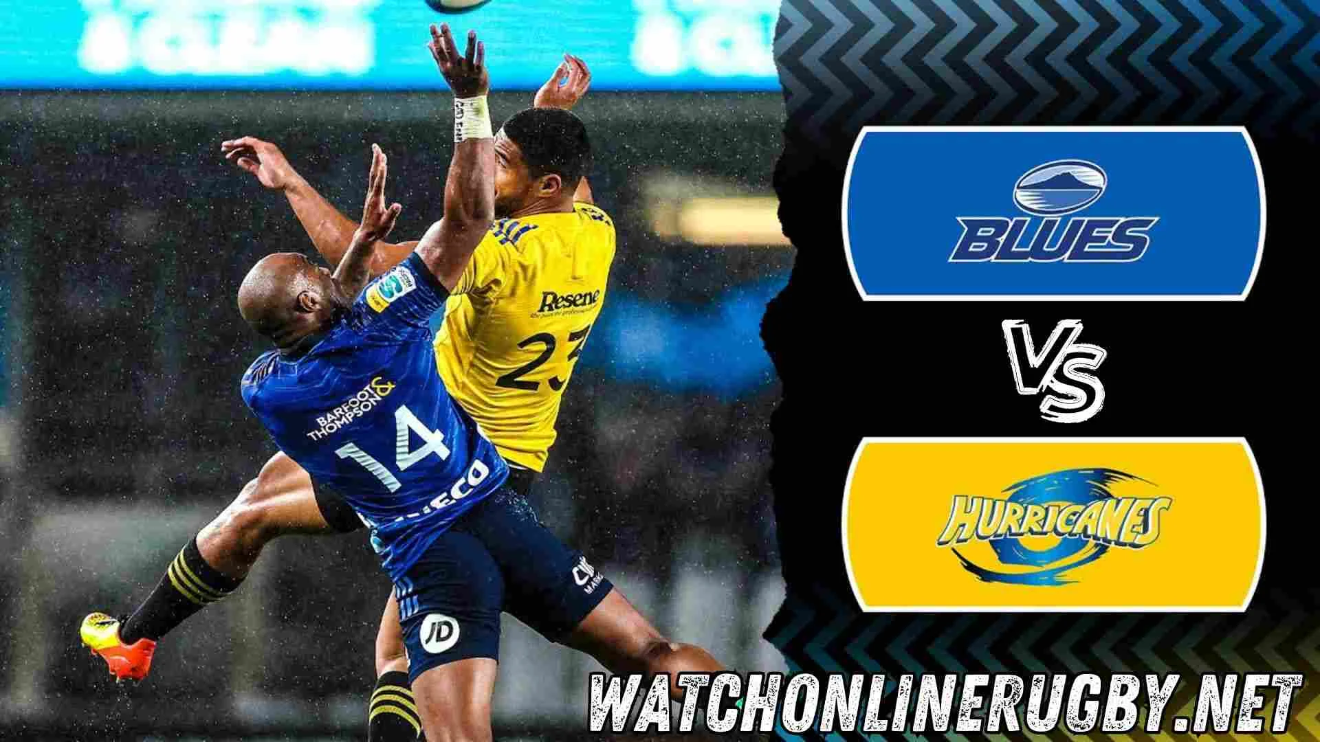 Hurricanes VS Blues Rugby Stream Live