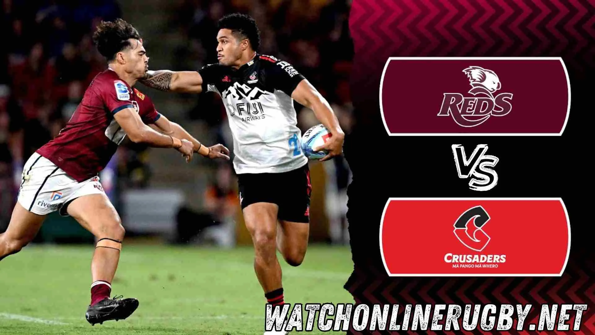 Reds Vs Crusaders Live Coverage