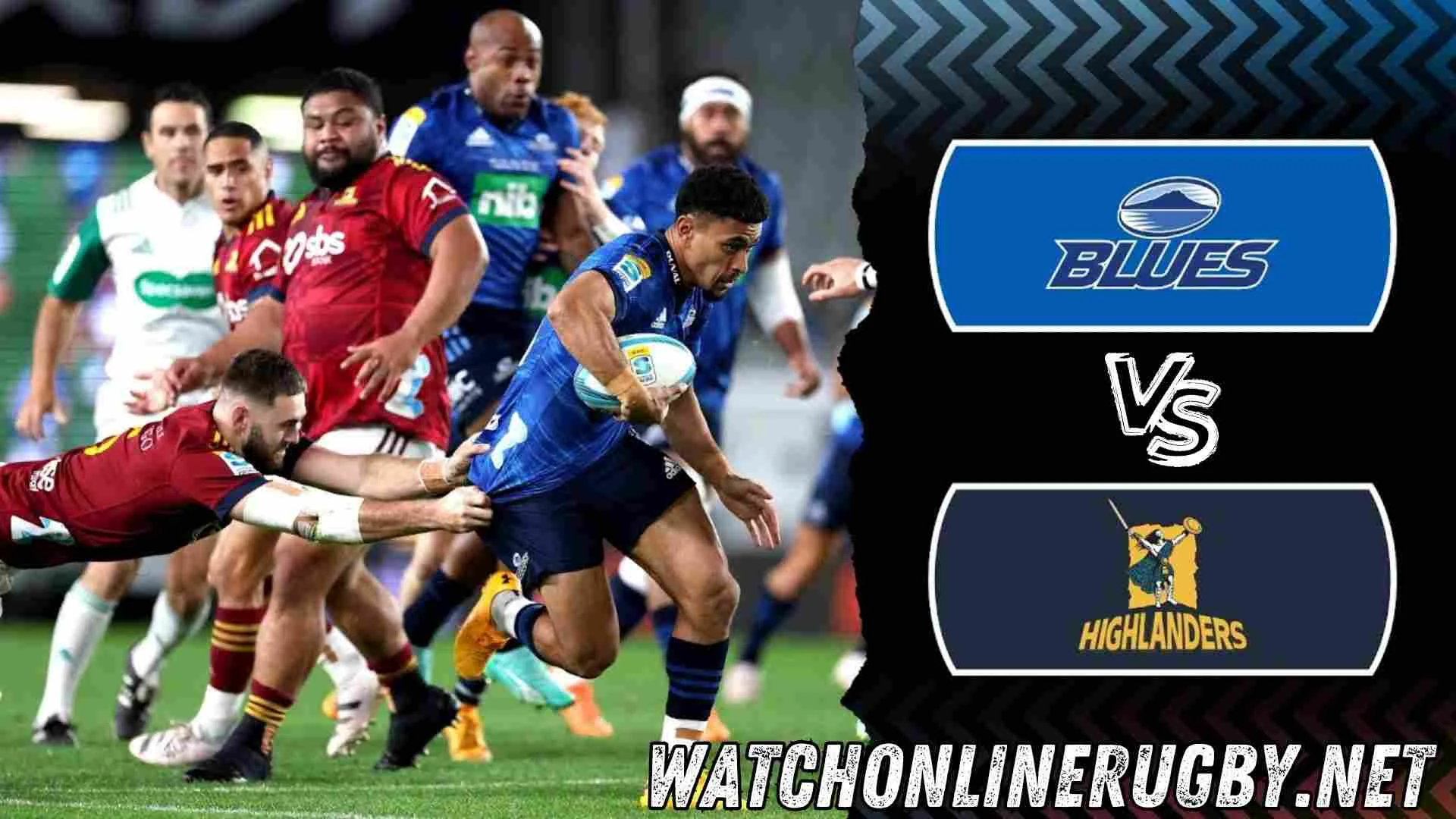 Watch Blues VS Highlanders Live