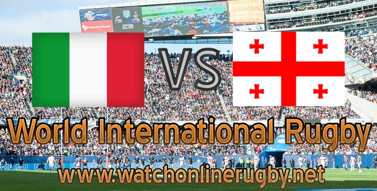  Georgia VS Italy Rugby live streaming