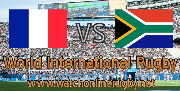 Live 2018 rugby France VS South Africa
