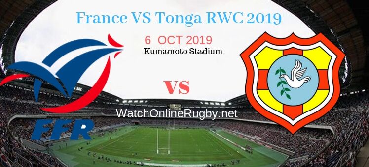 RWC 2019 France VS Tonga Live Stream