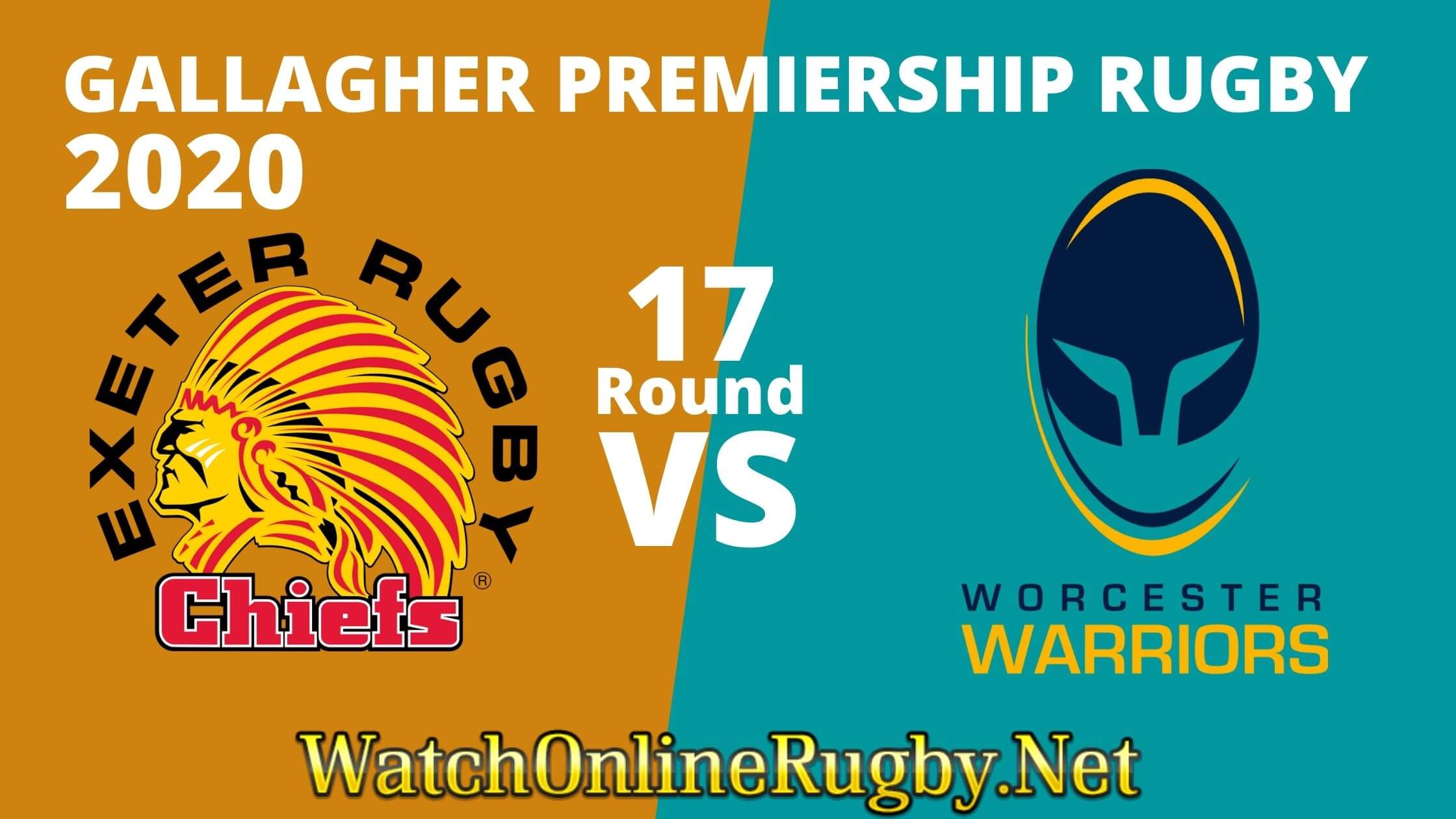 Watch Exeter Chiefs vs Worcester Warriors Live