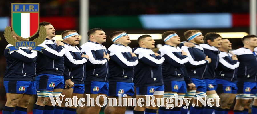 Rugby Italy Squad Live Stream Nations Cup