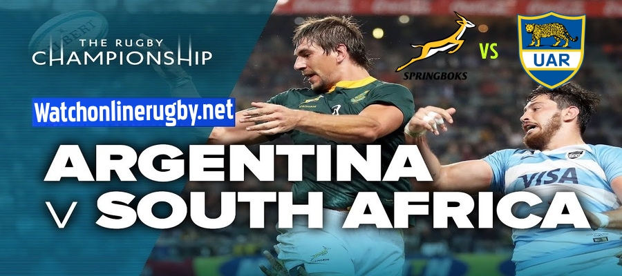 Springboks VS Argentina Rugby Championship 2021 Live Stream