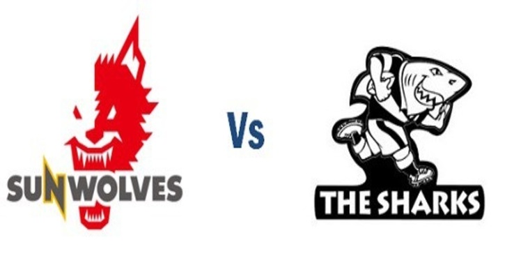 Live Rugby Sharks VS Sunwolves 2018